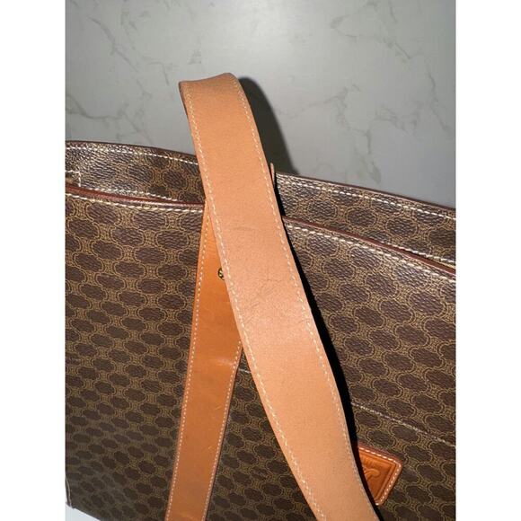 Celine Vintage Macadam Tote Bag - Excellent Condition - Picture 2 of 11